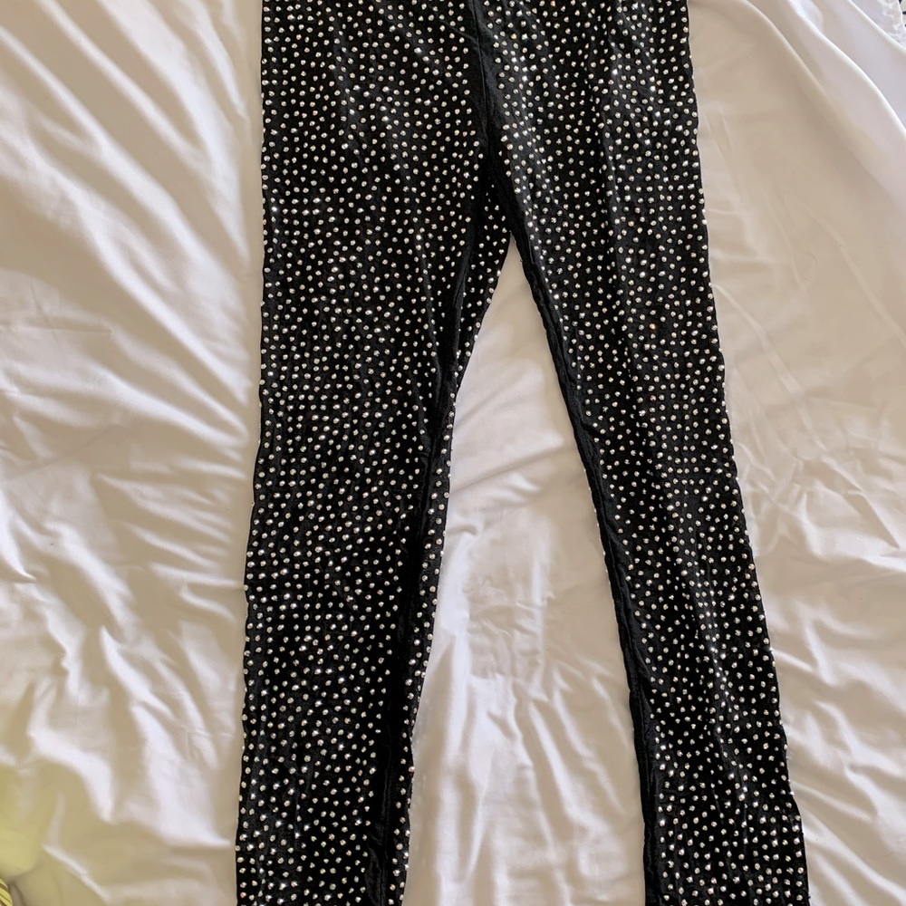 Black and silver studs